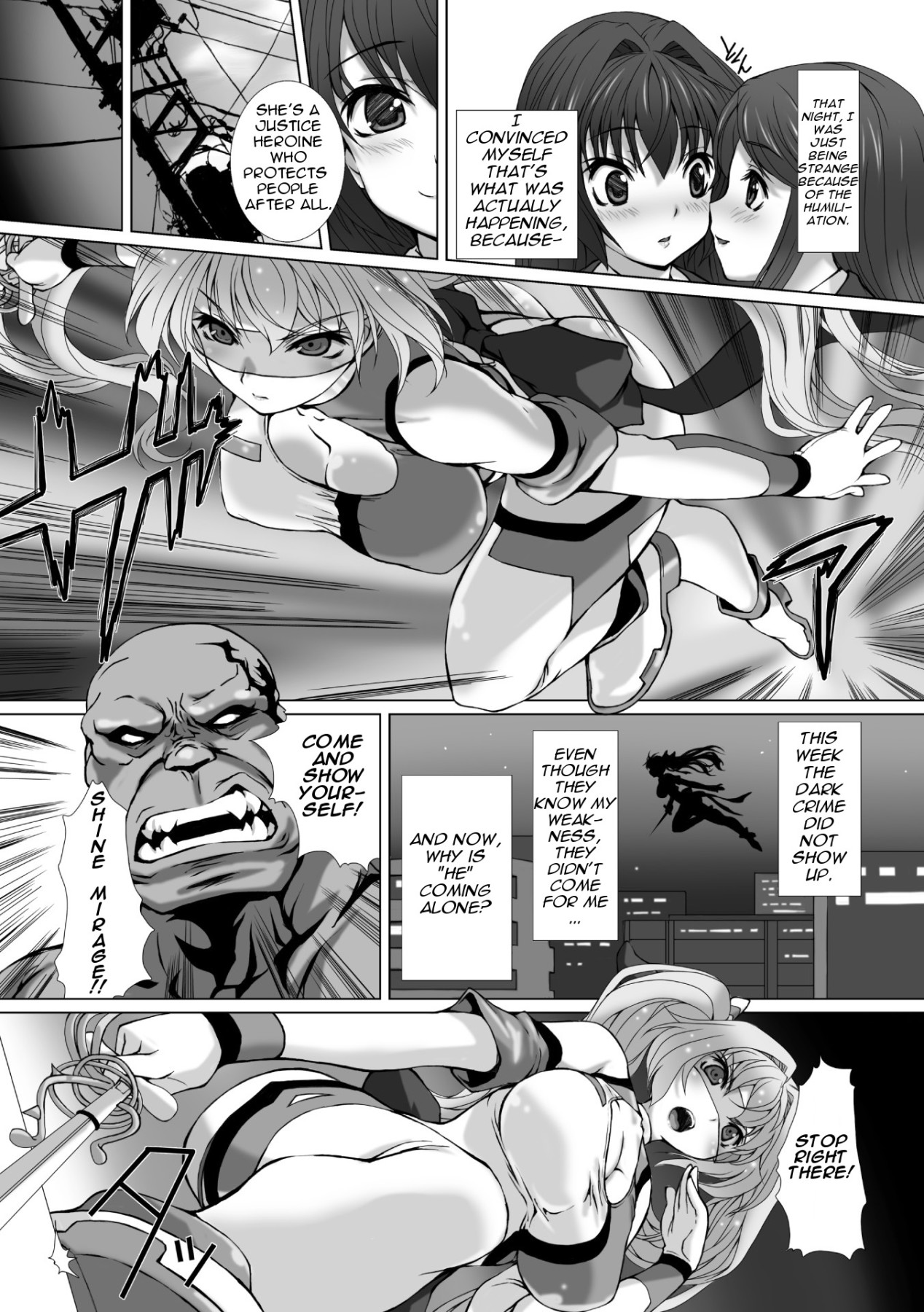 Hentai Manga Comic-Uniform Transforming Princess Shine Mirage THE COMIC - Ch.1-6-Read-28